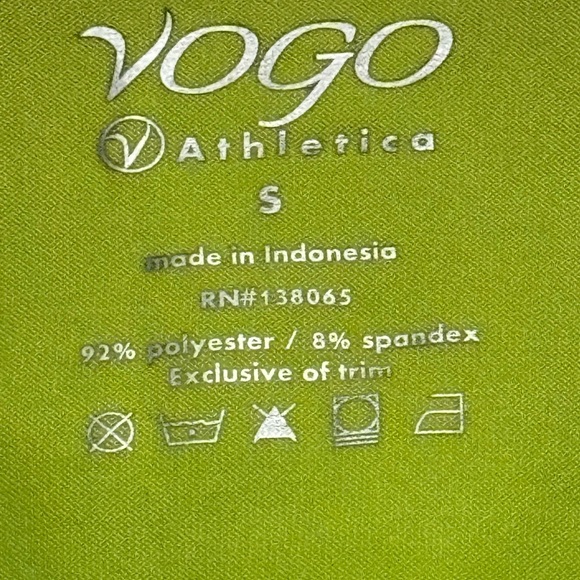 Vogo Athletics Sz S Activewear Top NWT😊😊 - Picture 8 of 9